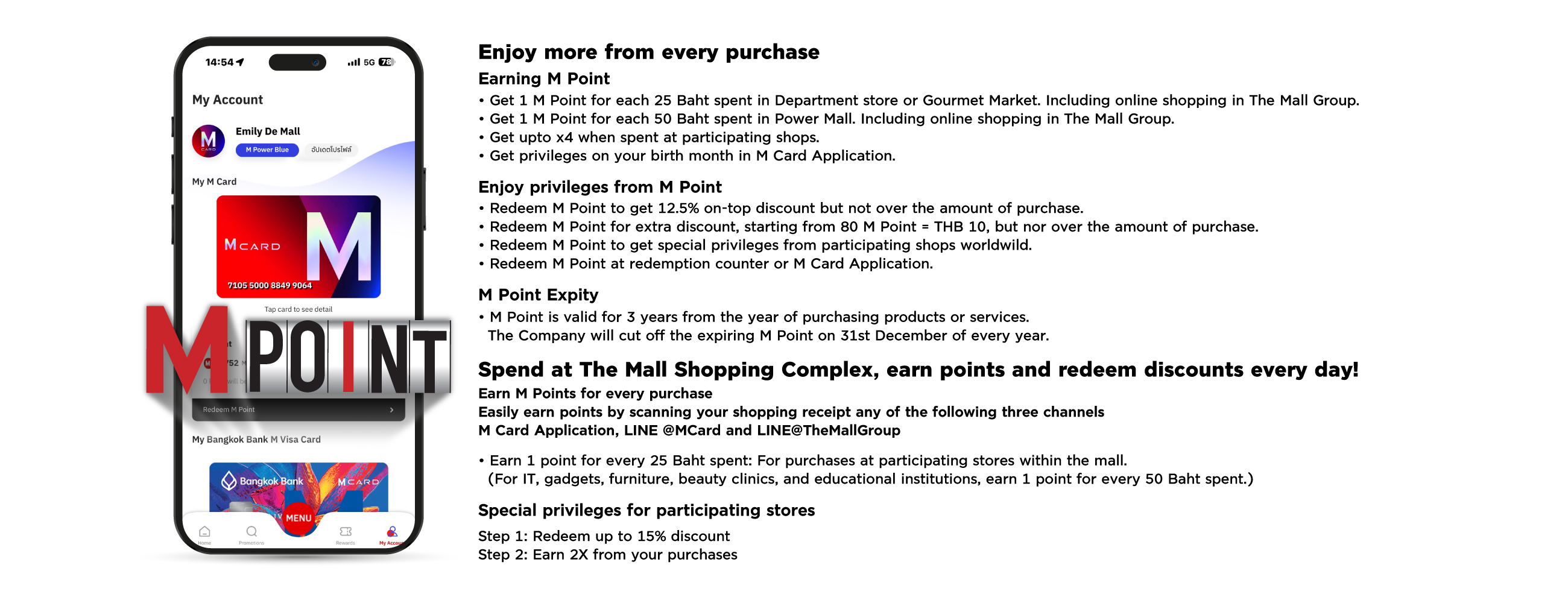 Enjoy more from every purchase